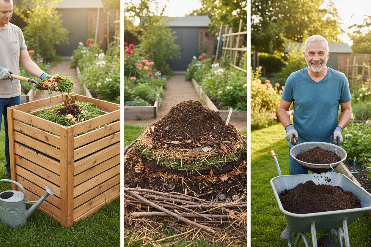 Jak prawidłowo prowadzić kompostowanie krok po kroku