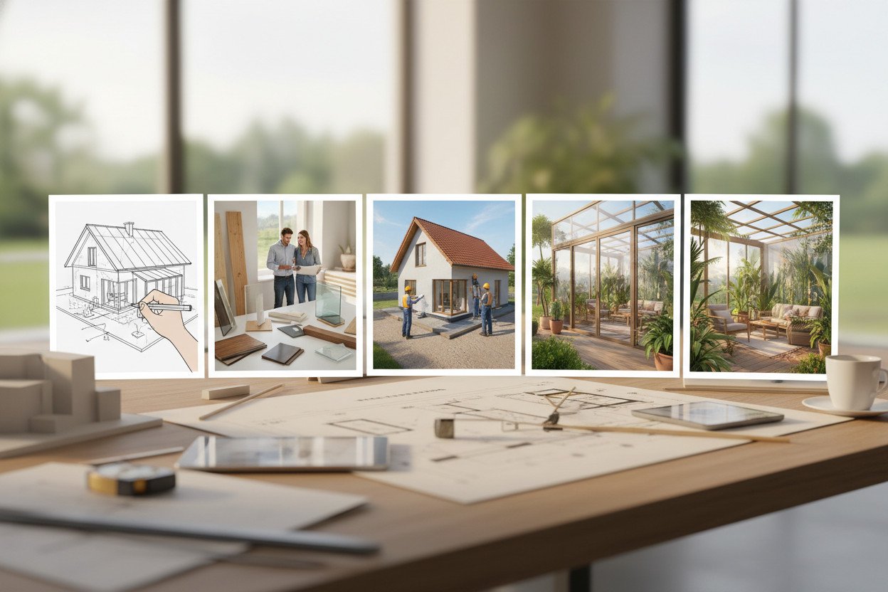 Jak zaplanować dobudowę ogrodu zimowego krok po kroku