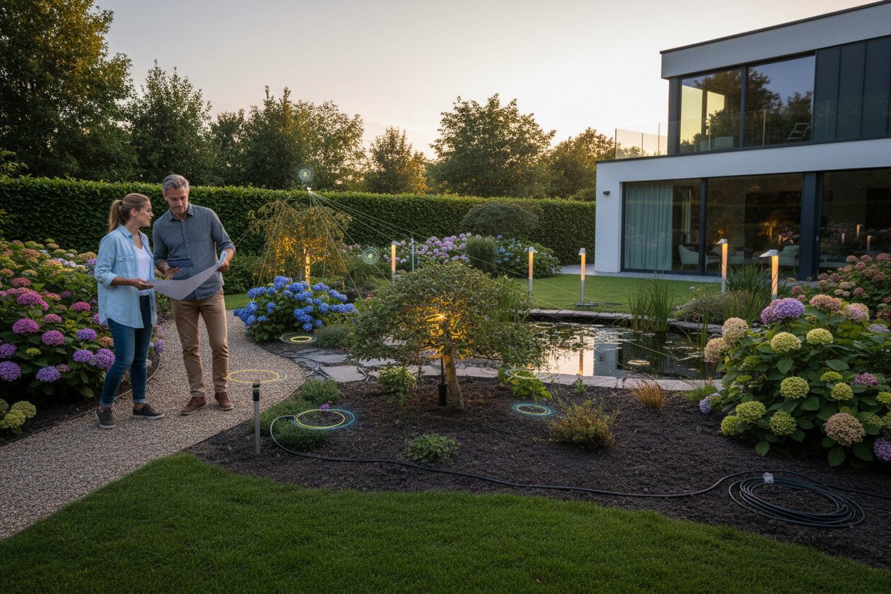 Jak zaplanować oświetlenie ogrodu od zera