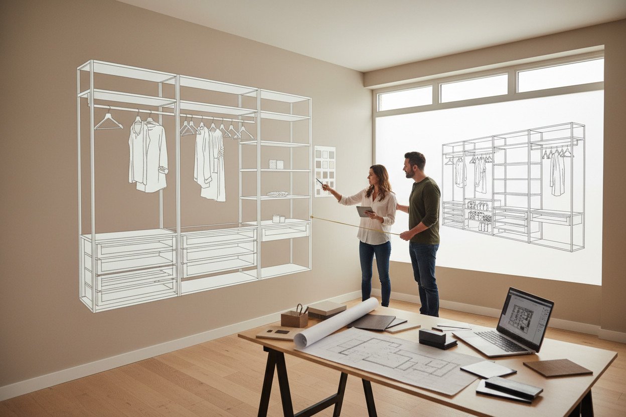 Jak zaplanować projekt garderoby na wymiar krok po kroku