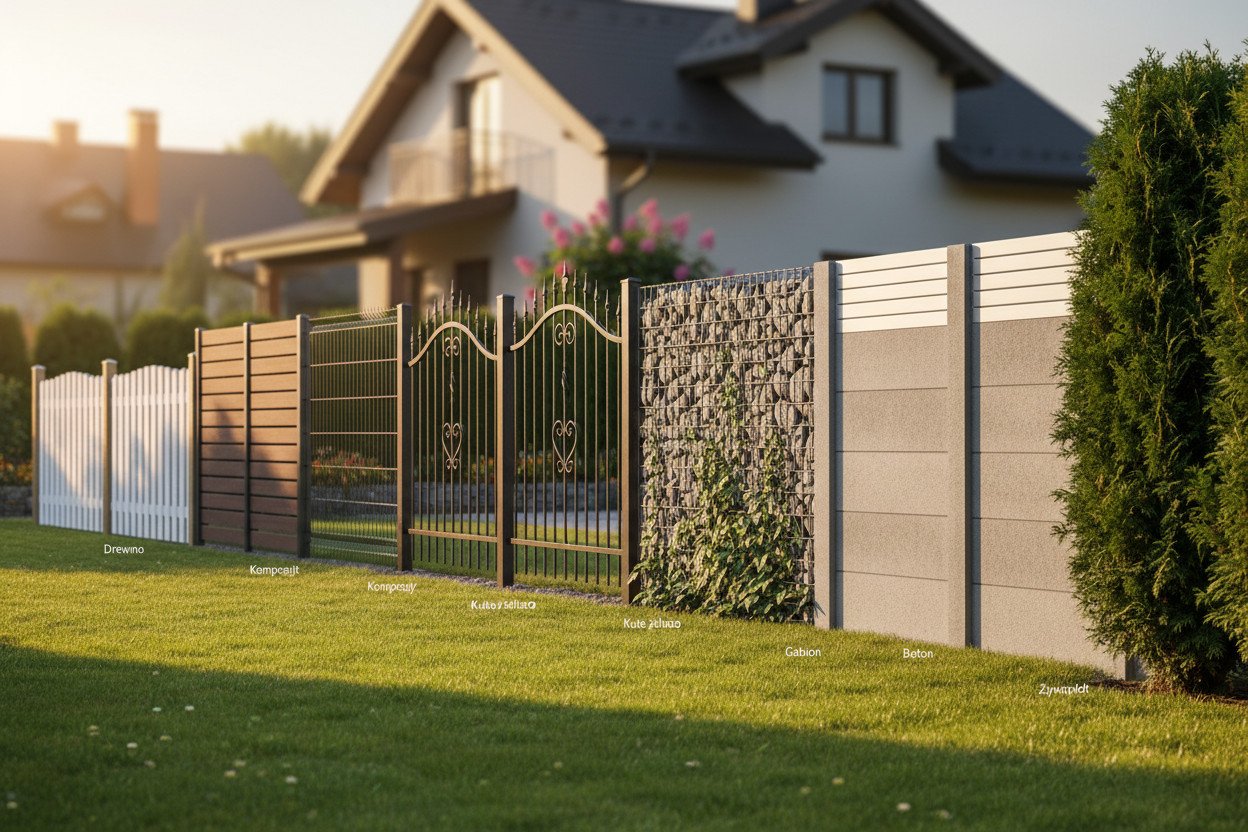 Jakie materiały na ogrodzenie domu wybrać — przegląd opcji