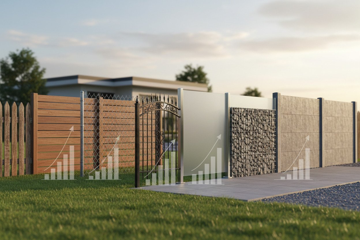 Koszty ogrodzenia — ile kosztuje metr bieżący różnych rozwiązań