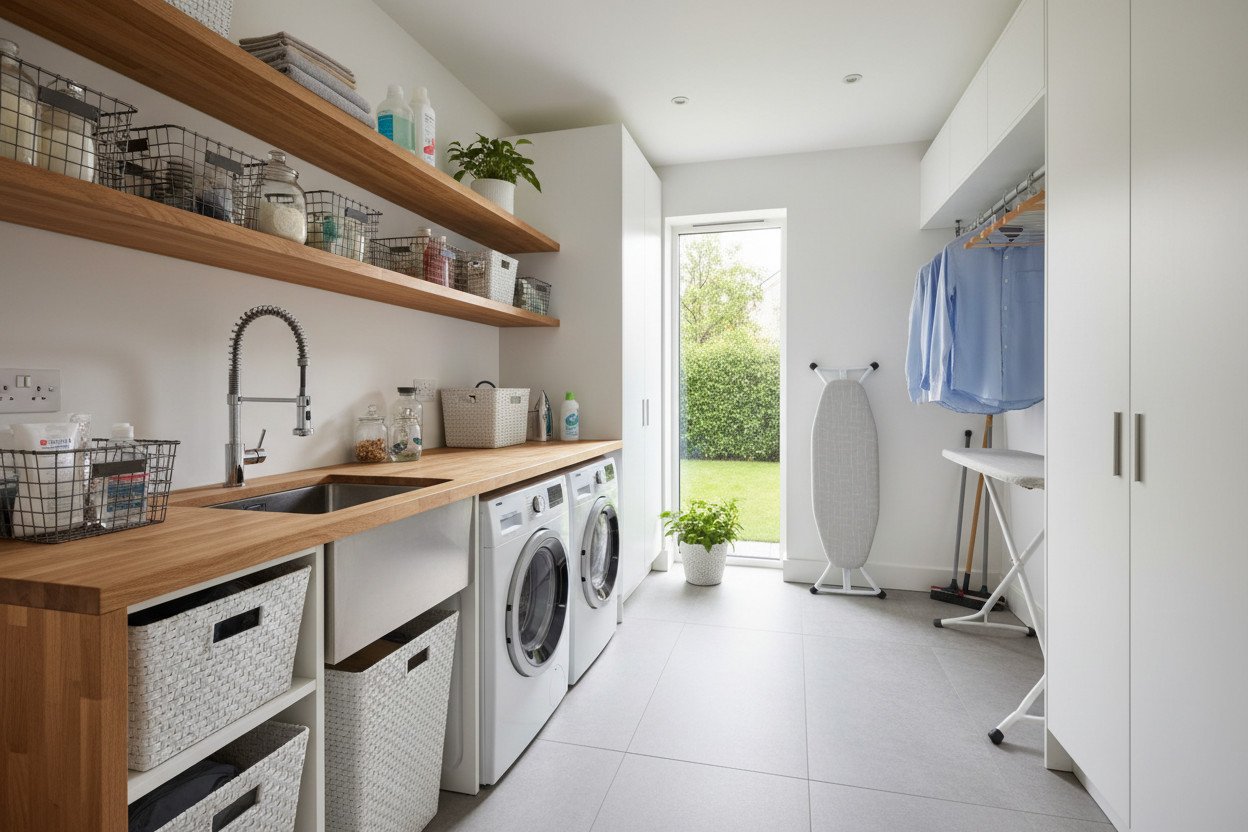 Layout pomieszczenia gospodarczego — zasady projektowania