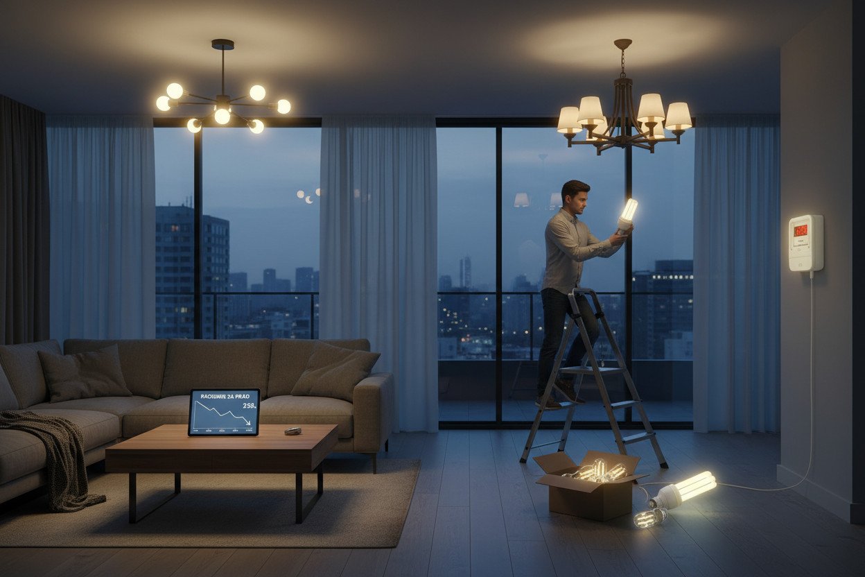 LED jako oszczędność — wymiana oświetlenia z realnym rachunkiem