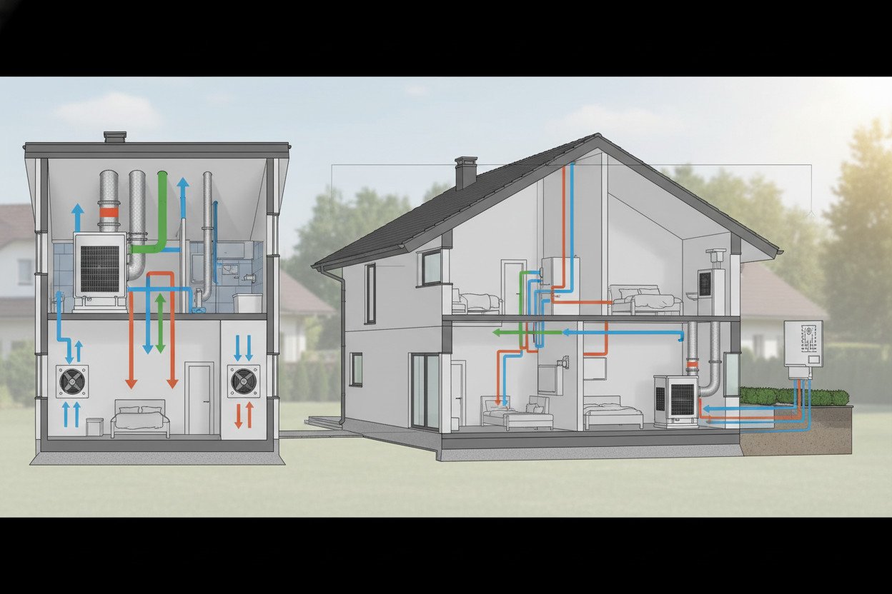 Rekuperator — porównanie systemów stosowanych w domach jednorodzinnych