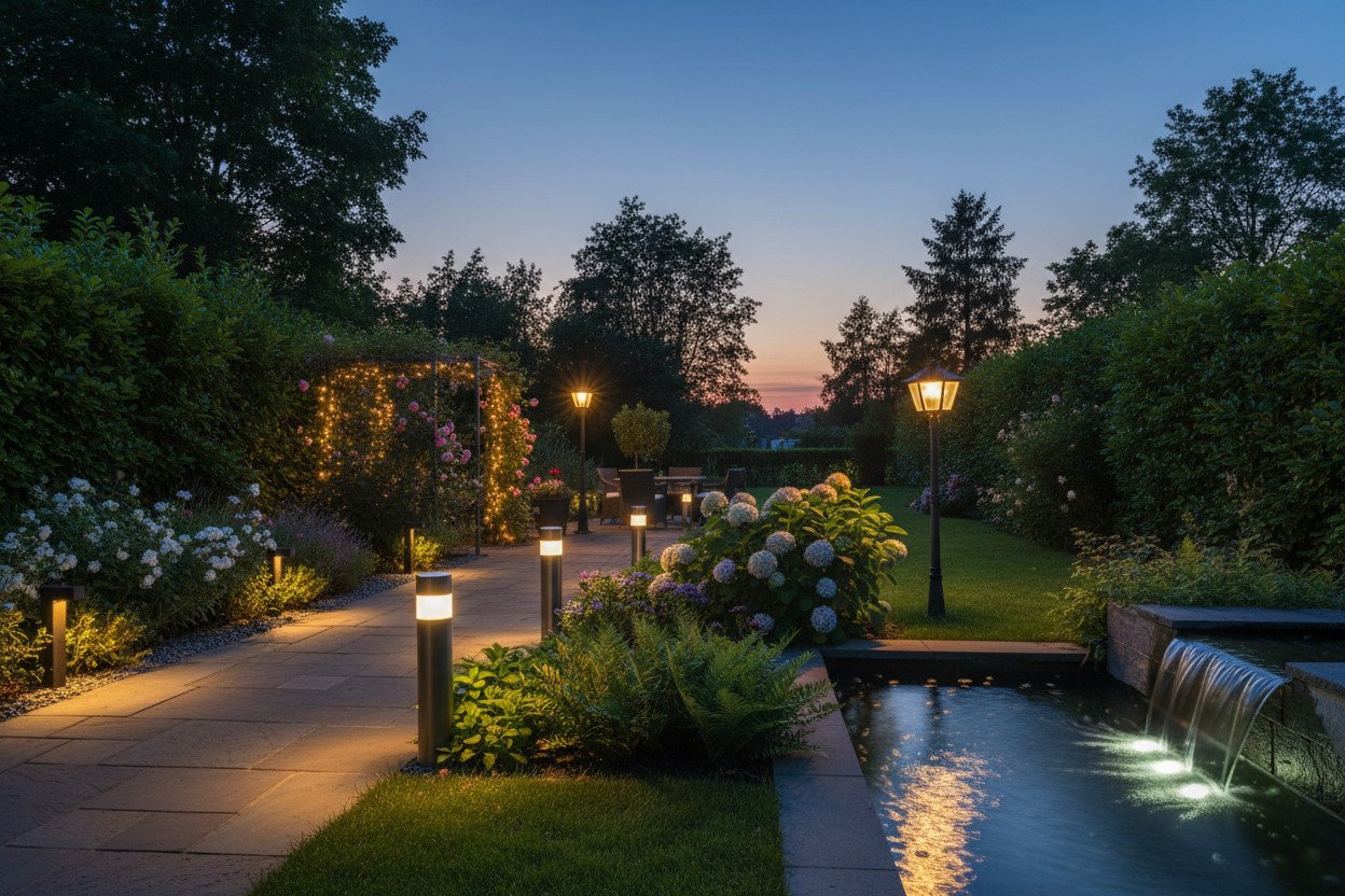 Rodzaje lamp ogrodowych i ich zastosowanie