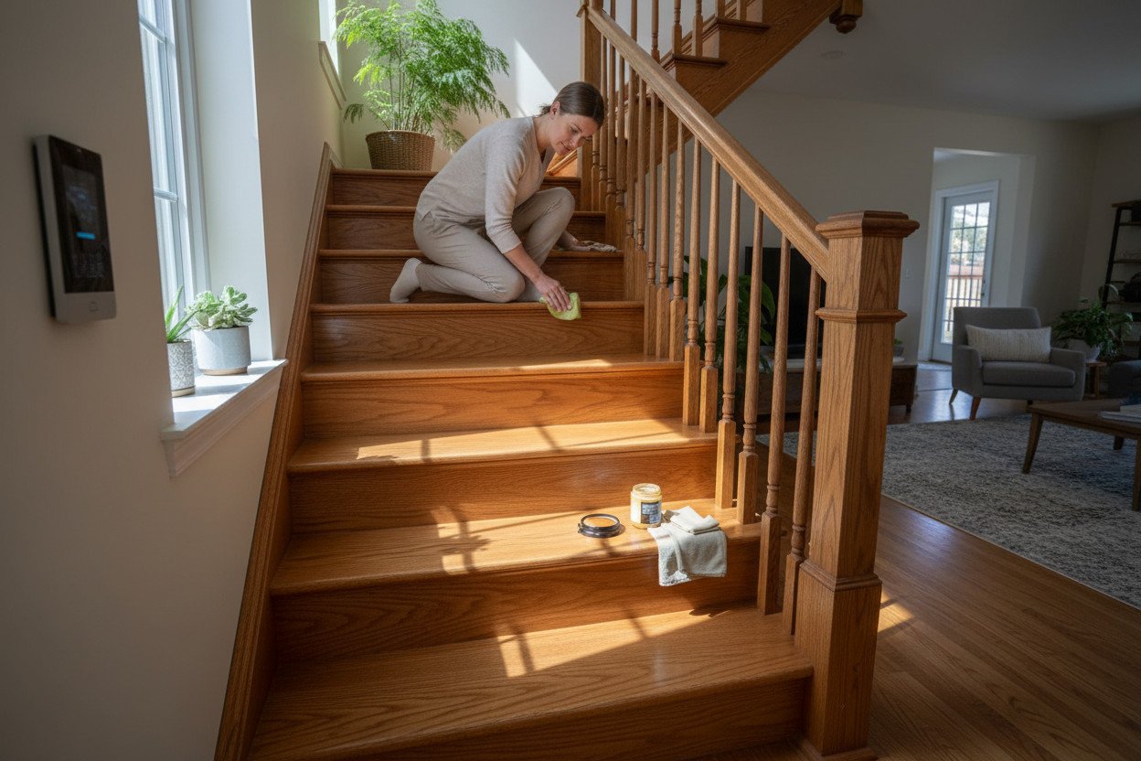 Schody drewniane — trwałość, ciepło i pielęgnacja